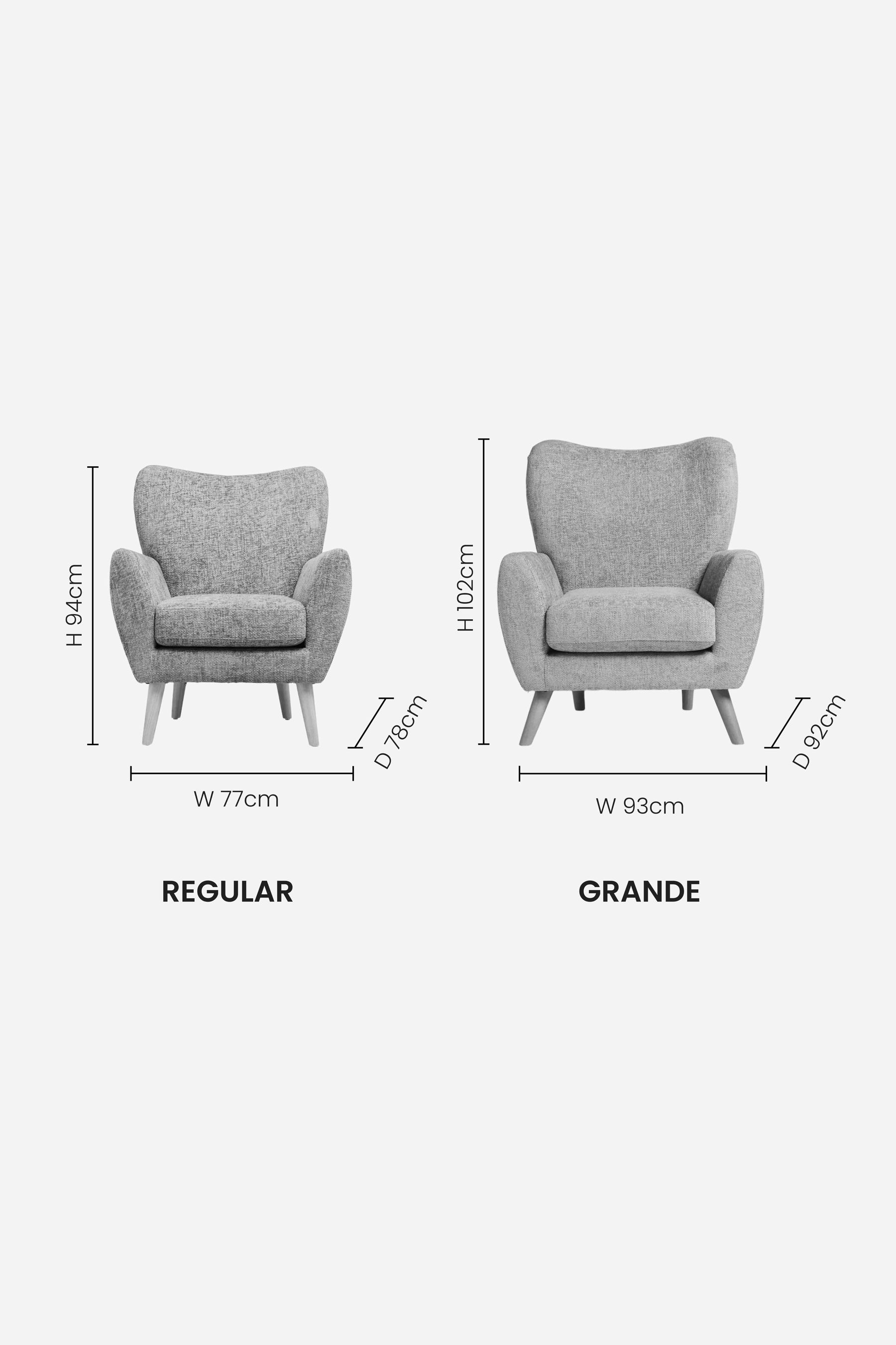 Fine Chenille Teal Blue Wilson Grande II Highback Armchair