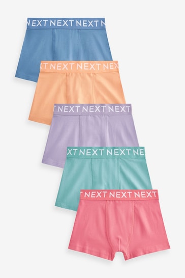 Muted Brights Trunks 5 Pack (2-16yrs)