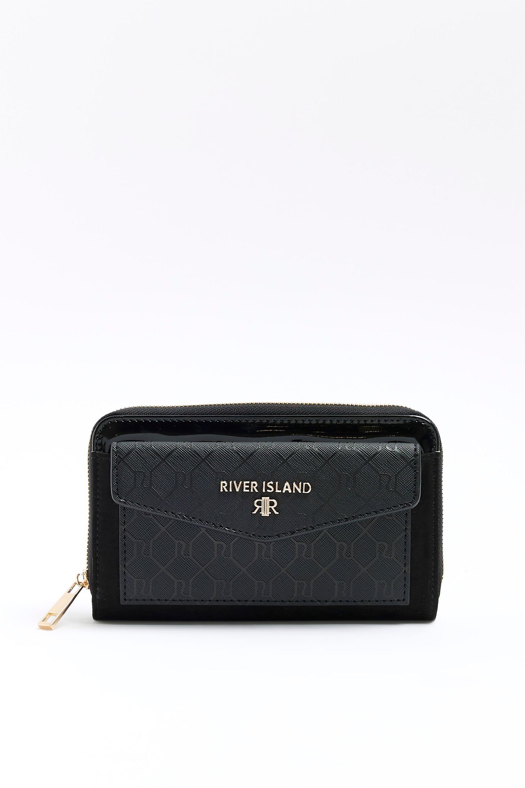 Buy River Island Black Envelope Purse from the Next UK online shop
