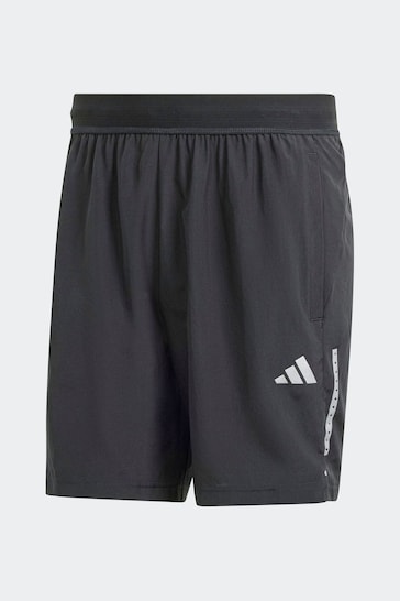 adidas Black Gym+ Training Woven Shorts