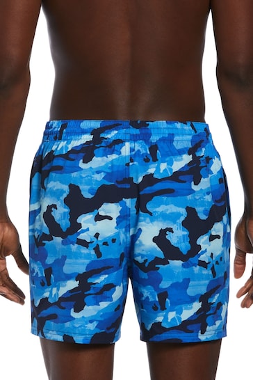 Nike Swim Blue 5" Volley Shorts