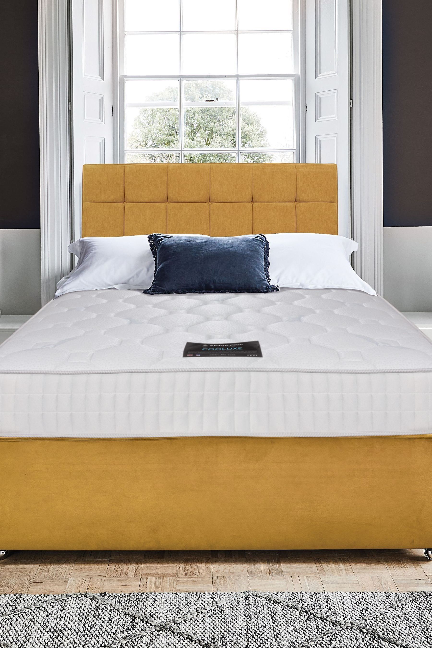 Yellow divan shop bed