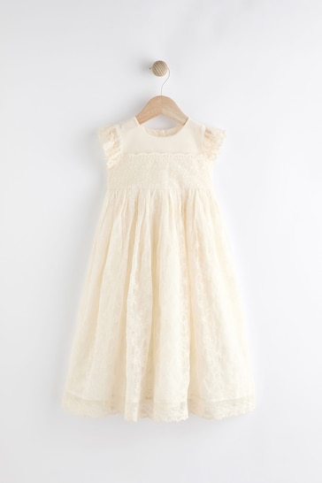 Ivory Occasion Baby Dress (0mths-2yrs)