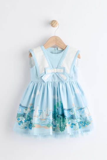 Blue Scene Baby Collared Dress (0mths-2yrs)