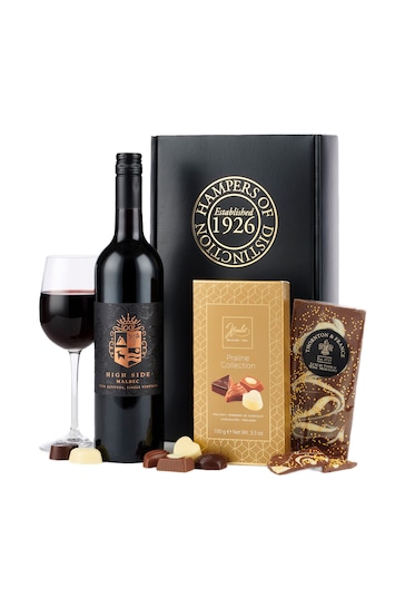Spicers of Hythe Red Wine & Chocolates Gift Box