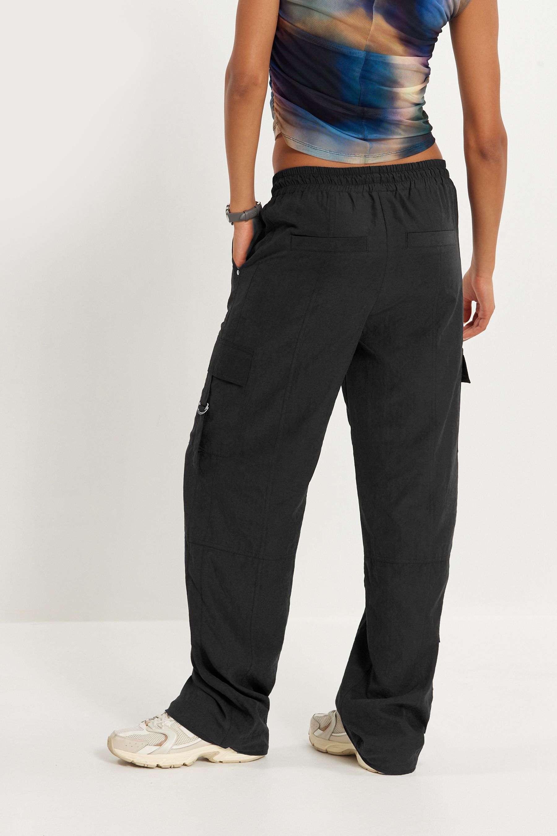 Buy Black Lightweight Cargo Trousers from the Next UK online shop