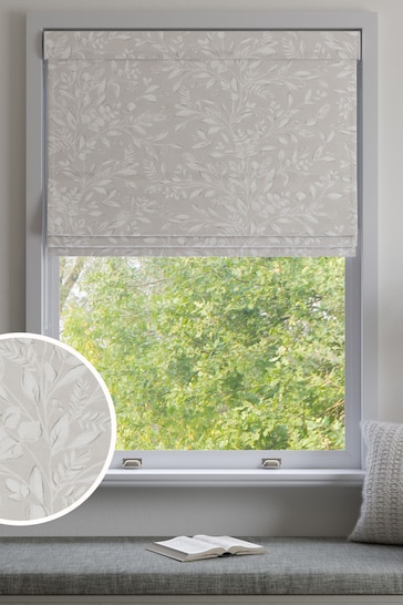 Natural Country Floral Made to Measure Roman Blinds