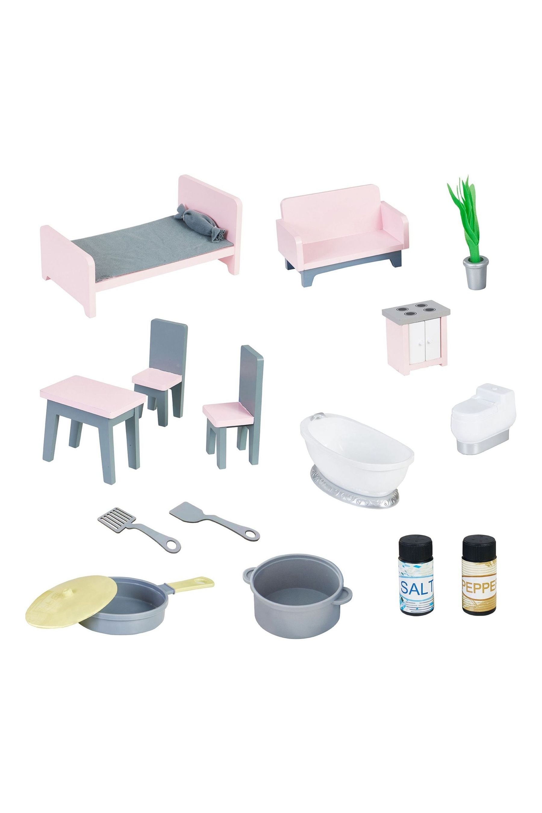Teamson posh 2 in 1 kitchen dollhouse instructions sales