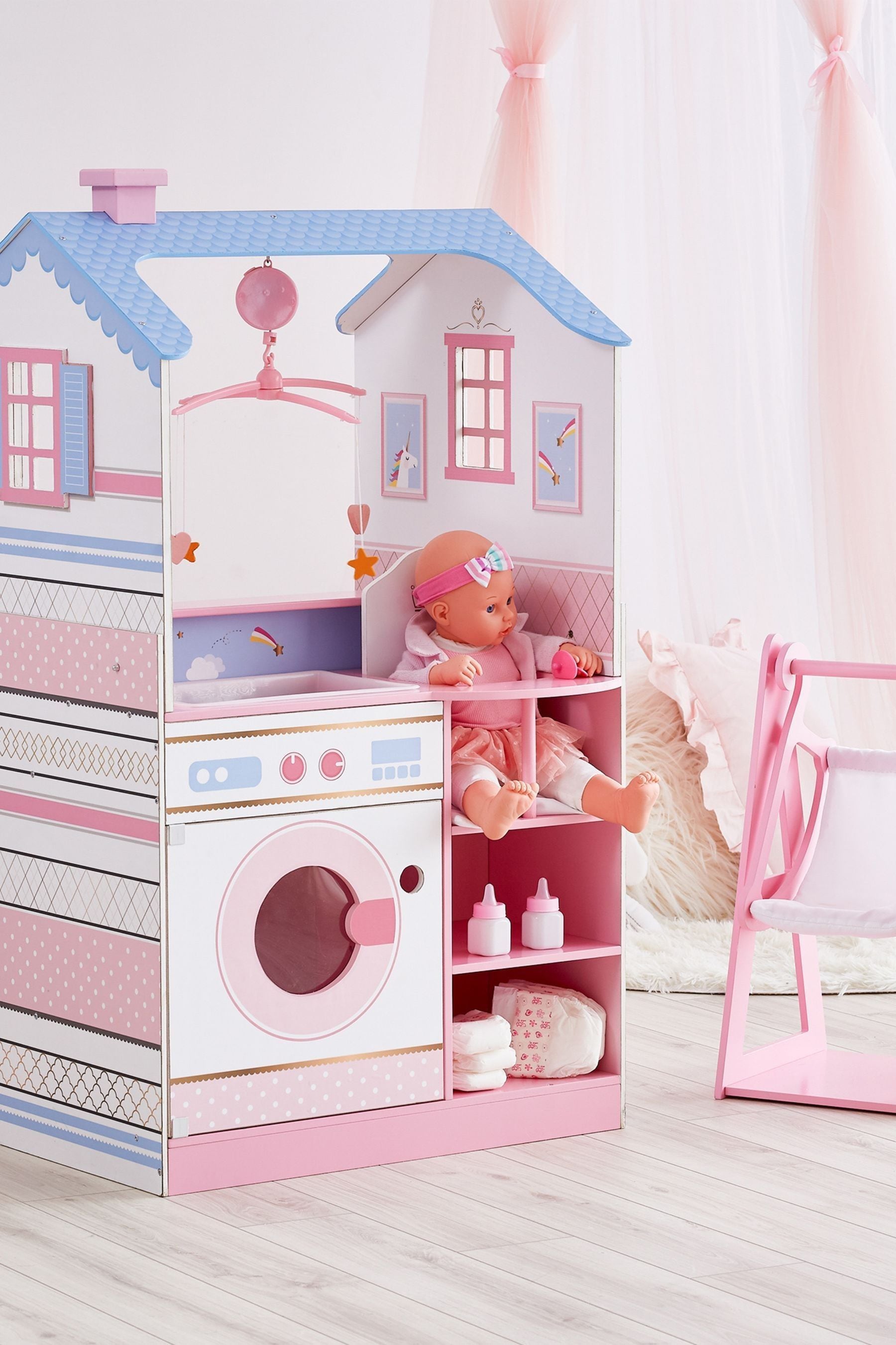 Baby doll play clearance station