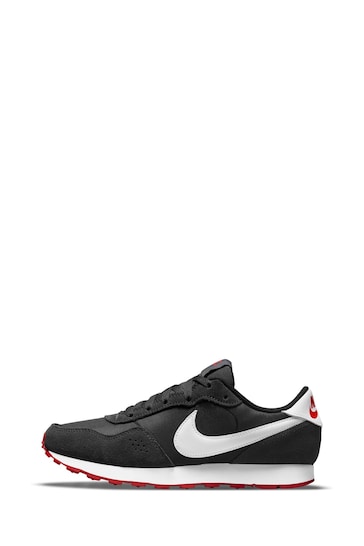 Nike Black/Red Youth MD Valiant Trainers