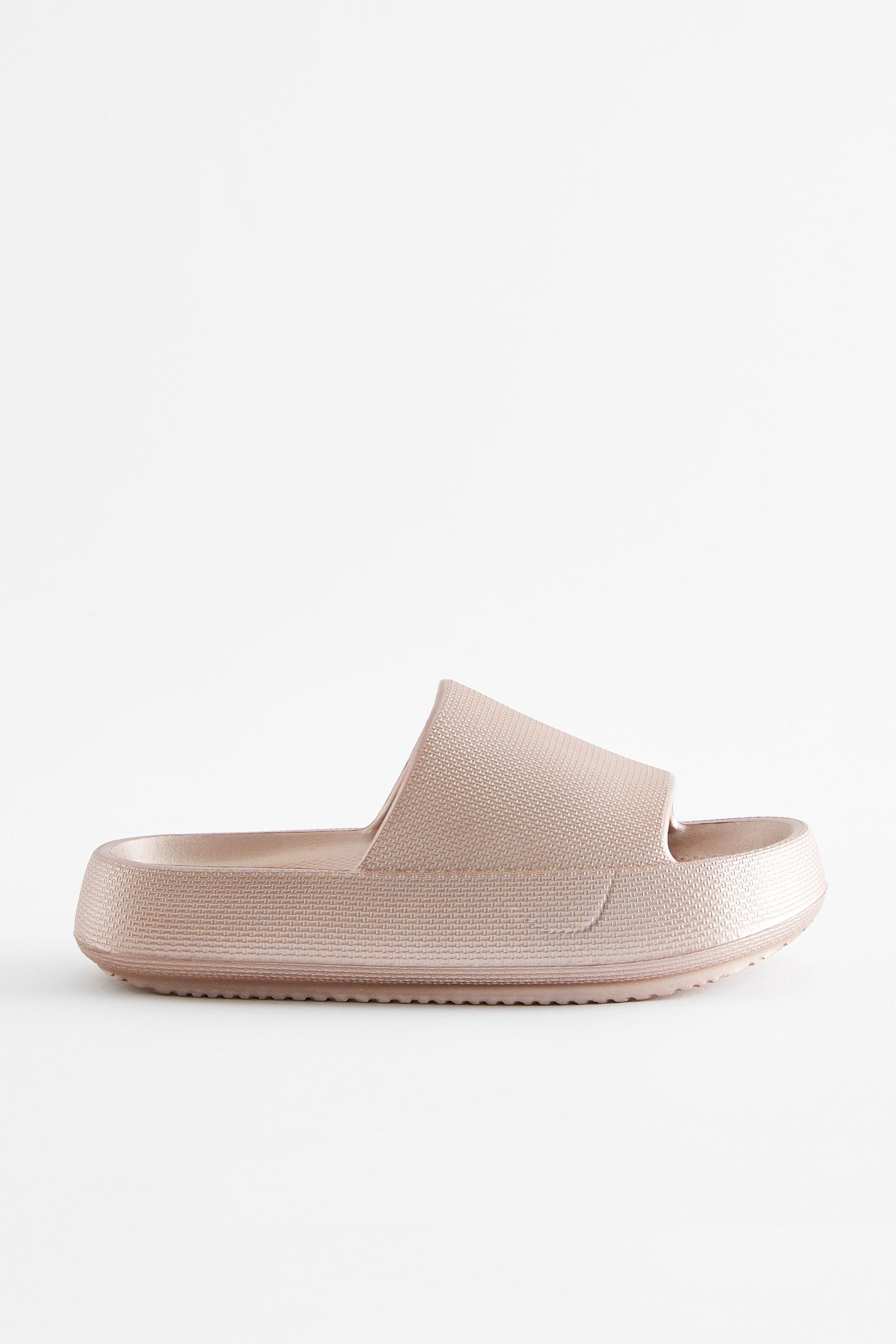 Womens rose gold sliders cheap