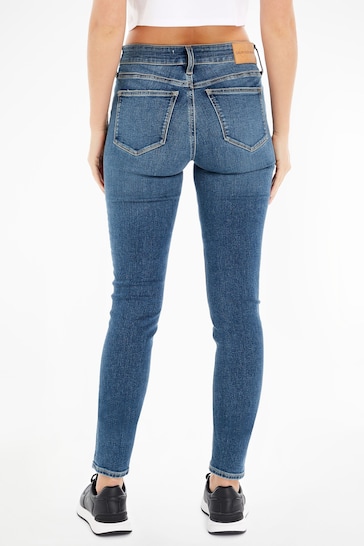 Calvin Klein Jeans Mid Rise Skinny Jeans