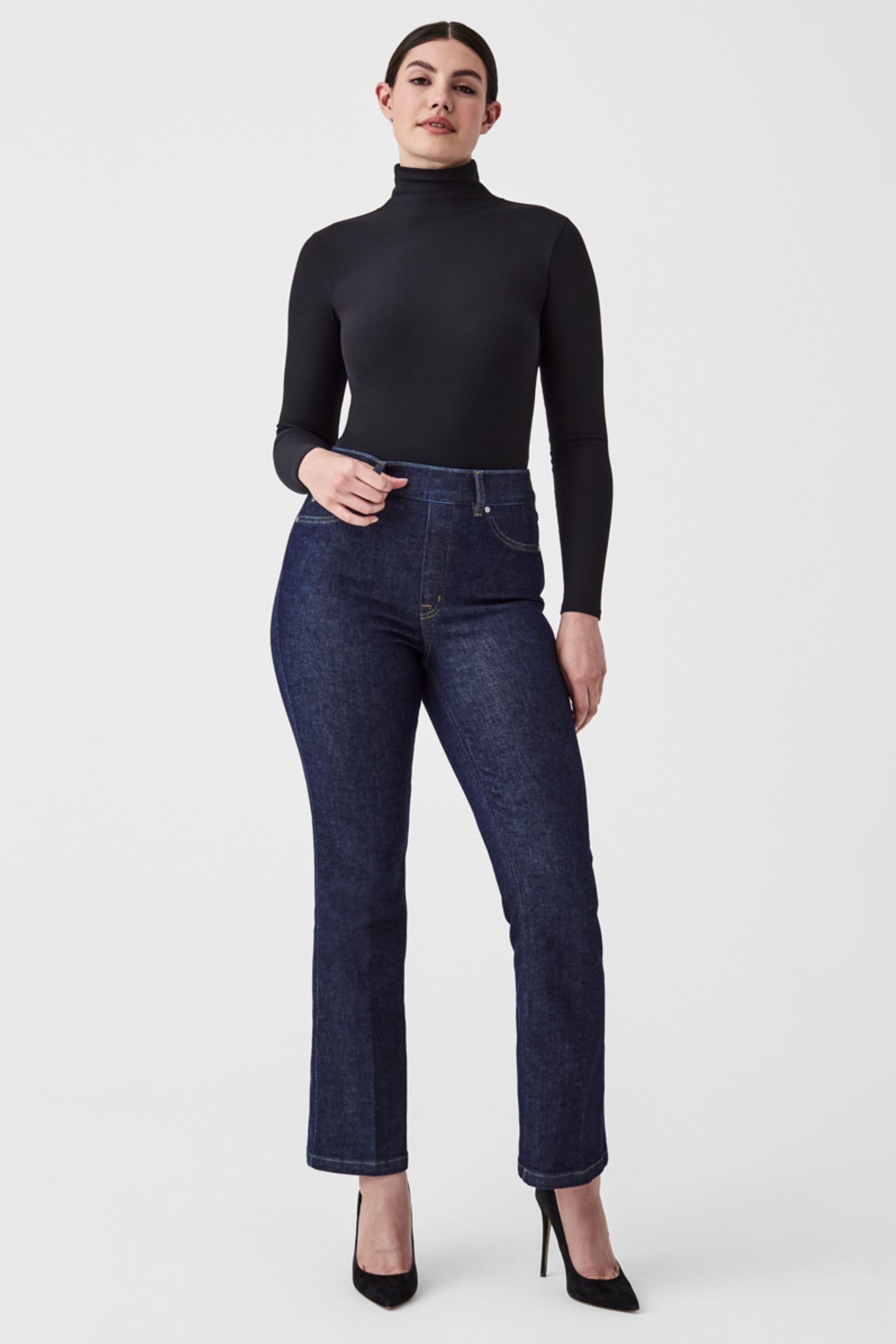 Buy SPANX Suit Yourself Ribbed Turtleneck Black Body from the Next UK online shop