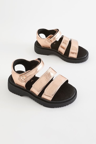 Rose Gold Chunky Sandals