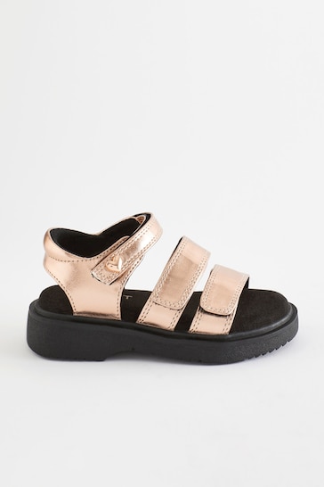 Rose Gold Chunky Sandals