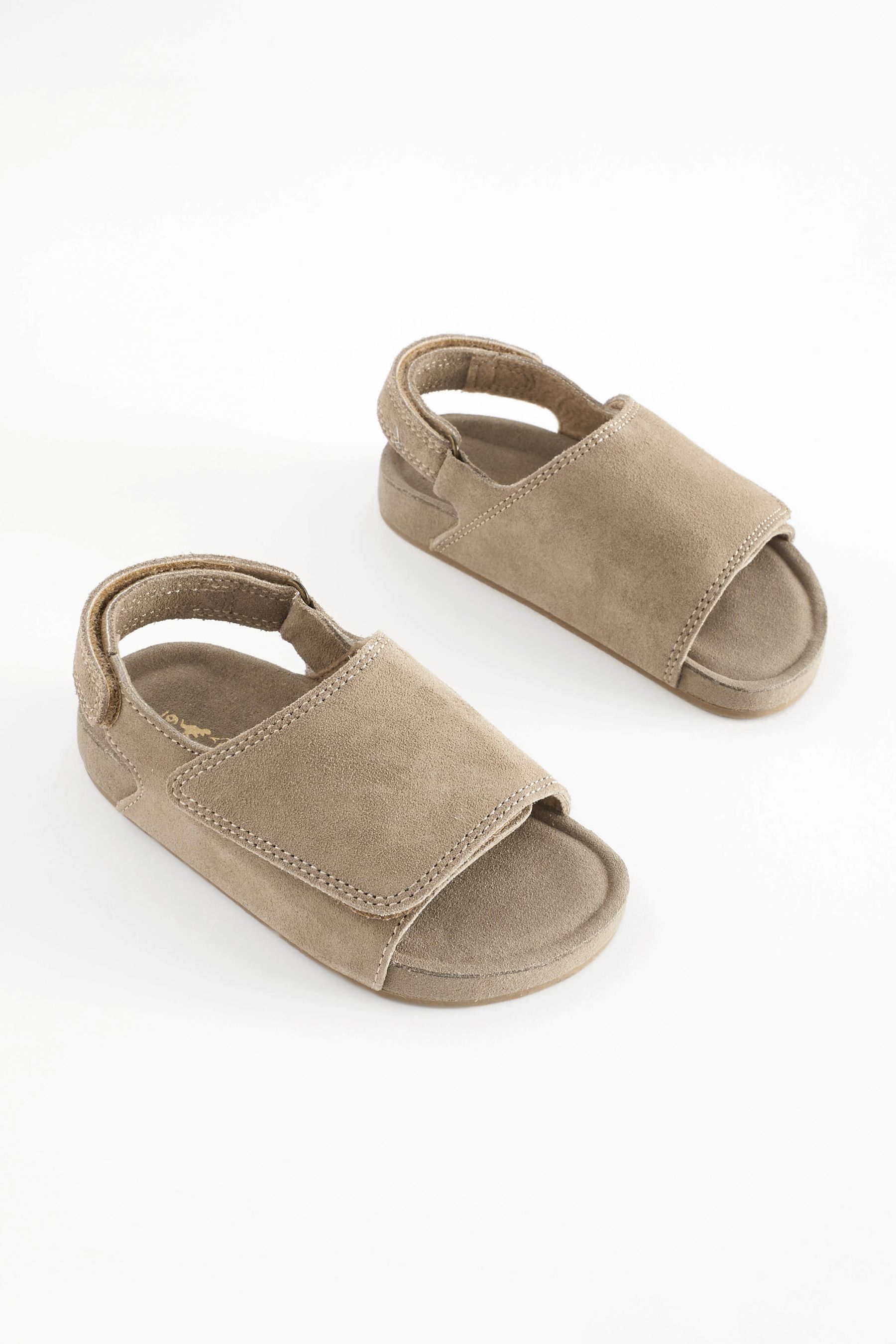 Suede slip new arrivals on sandals
