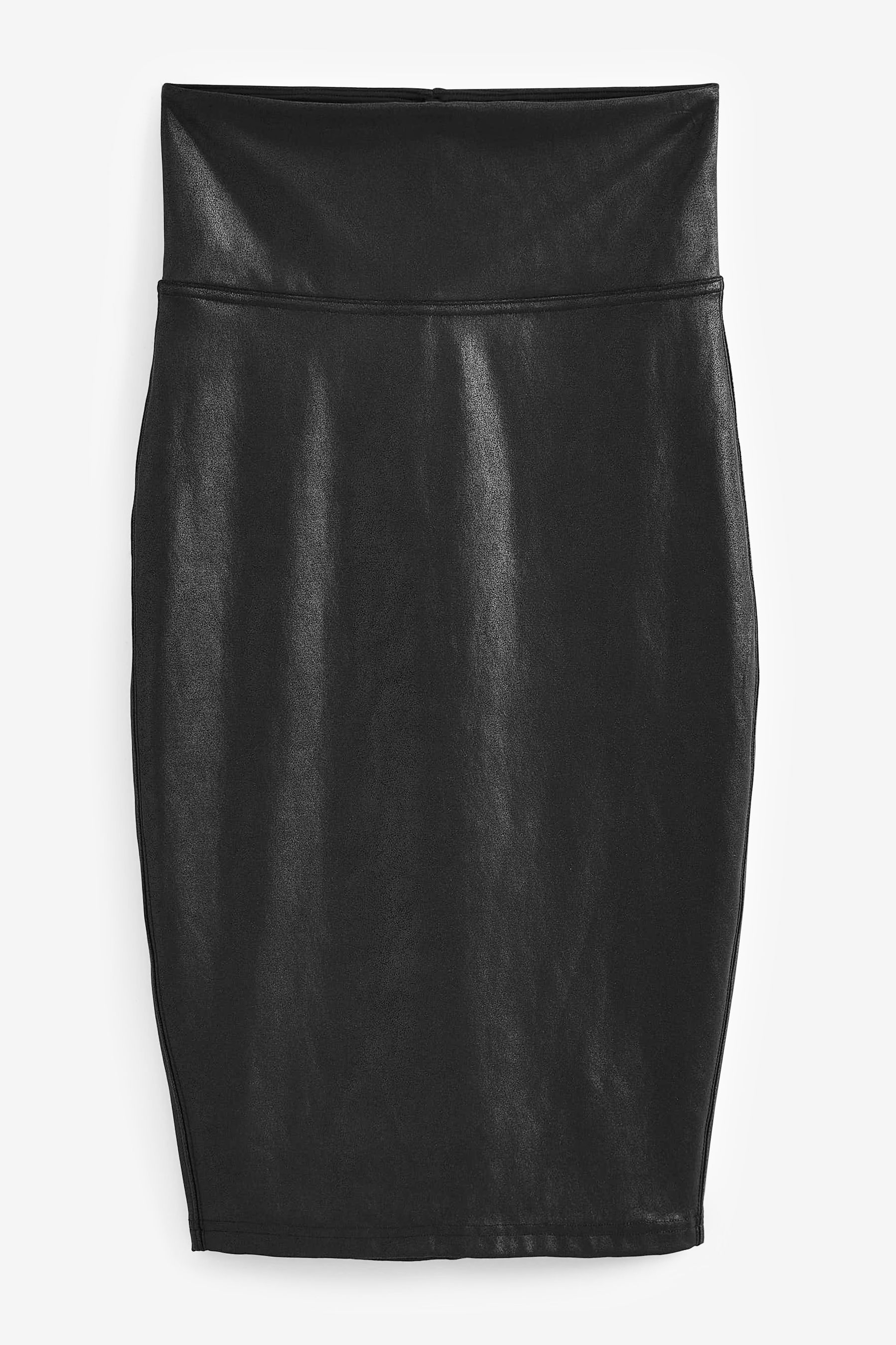Faux leather pencil skirt spanx new arrivals