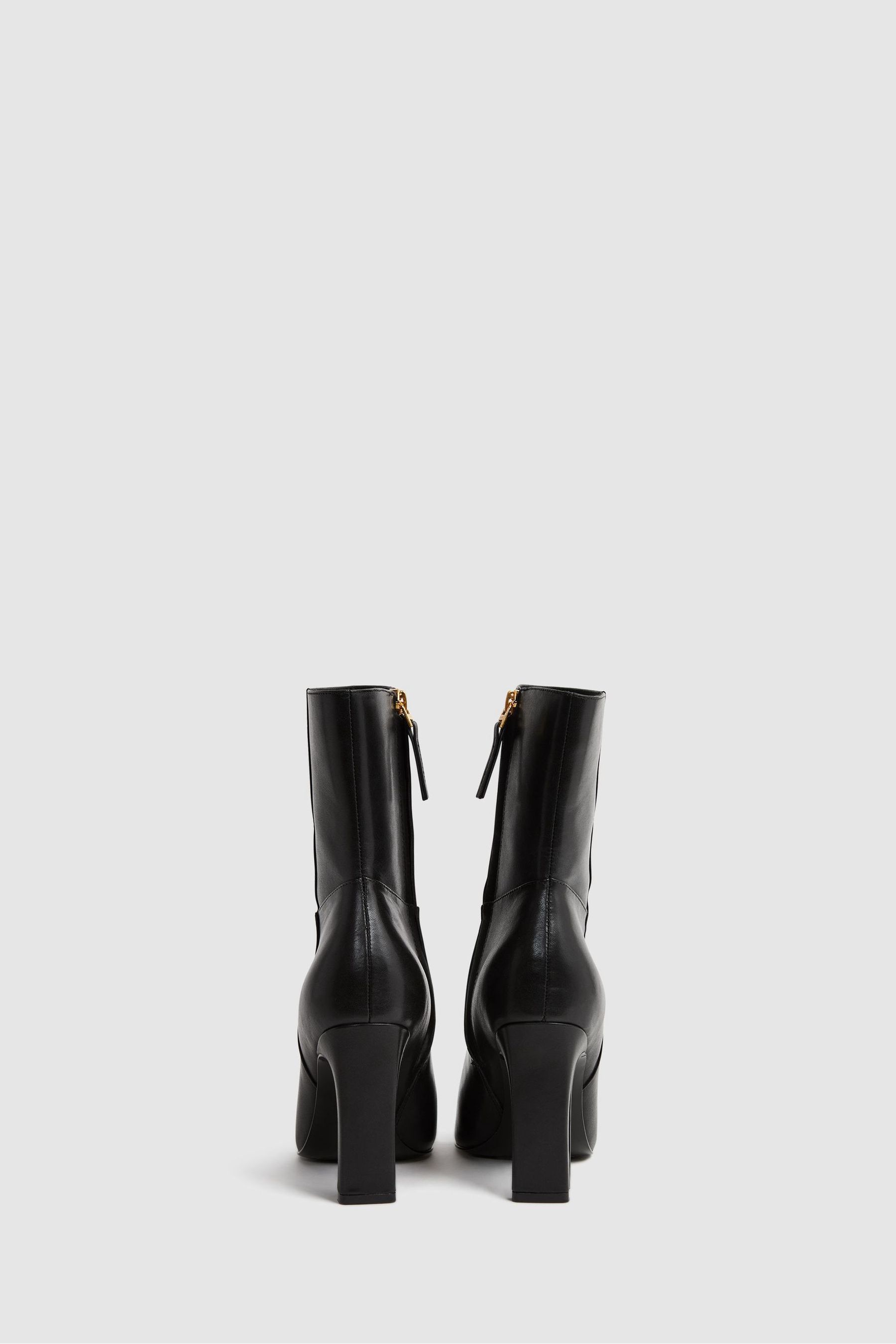 Reiss black ankle sales boots