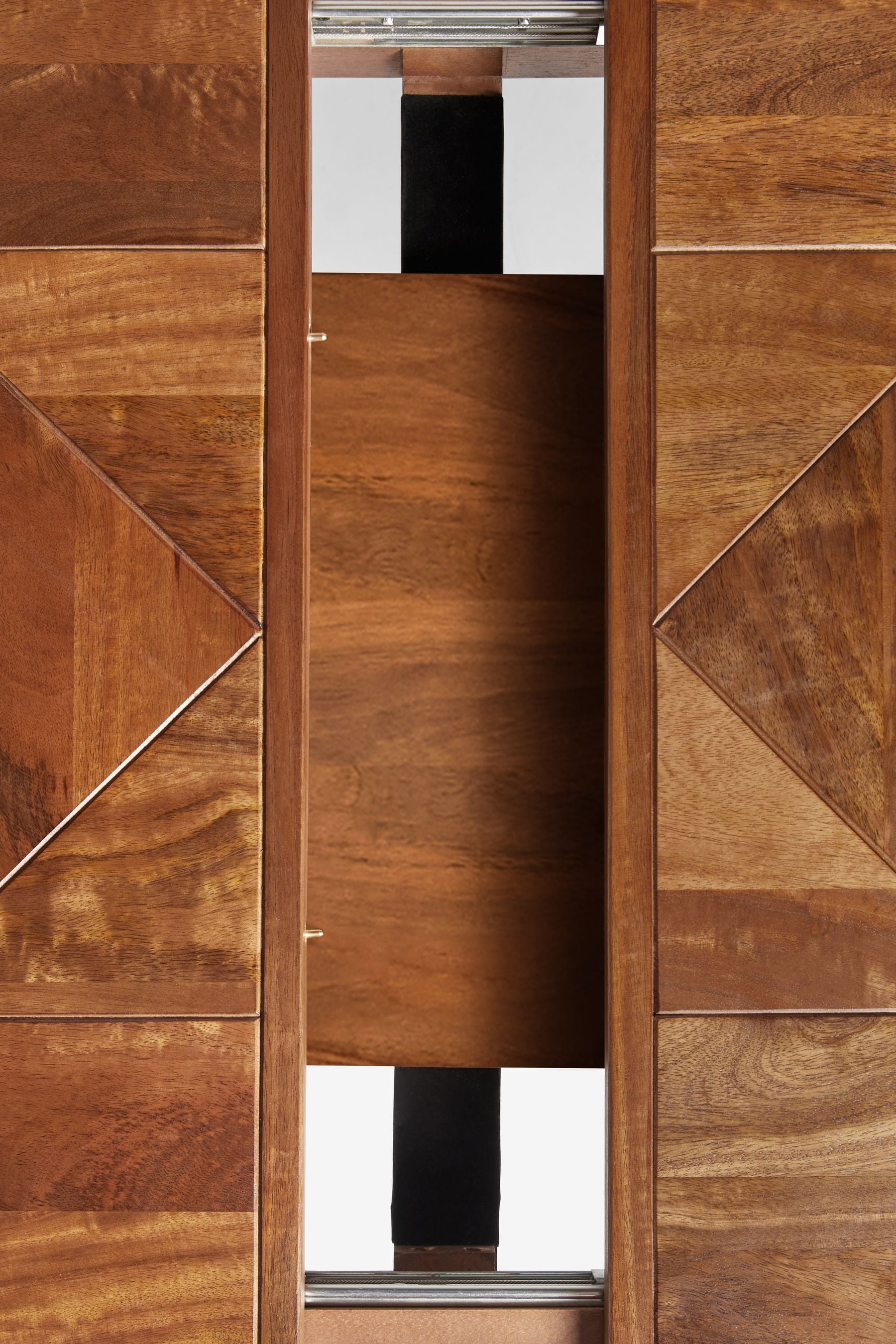 Dark Mango Wood Lloyd 6 to 10 Seat Extending Dining Table