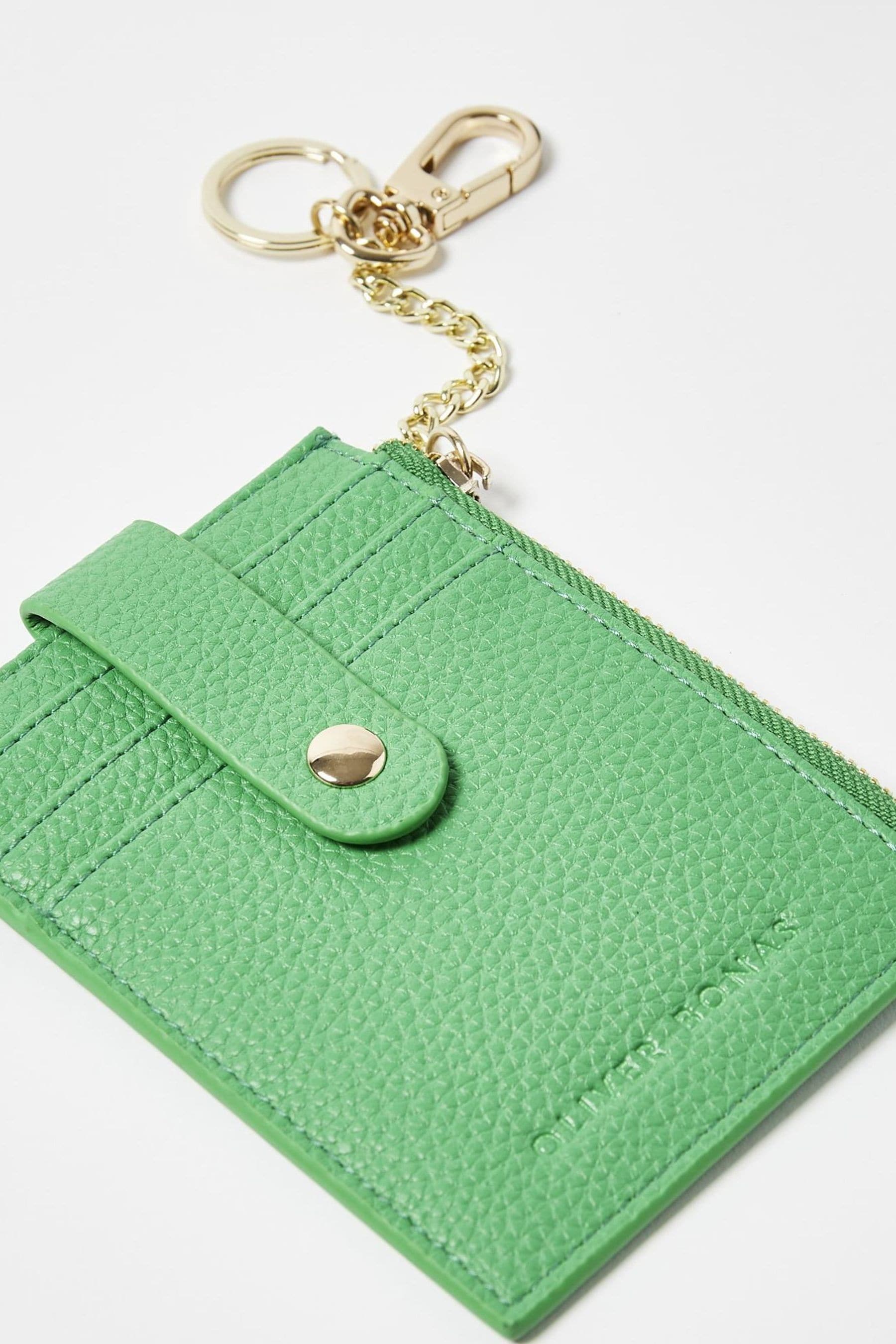 Buy Oliver Bonas Binky Keyring Green Card Holder from the Next UK