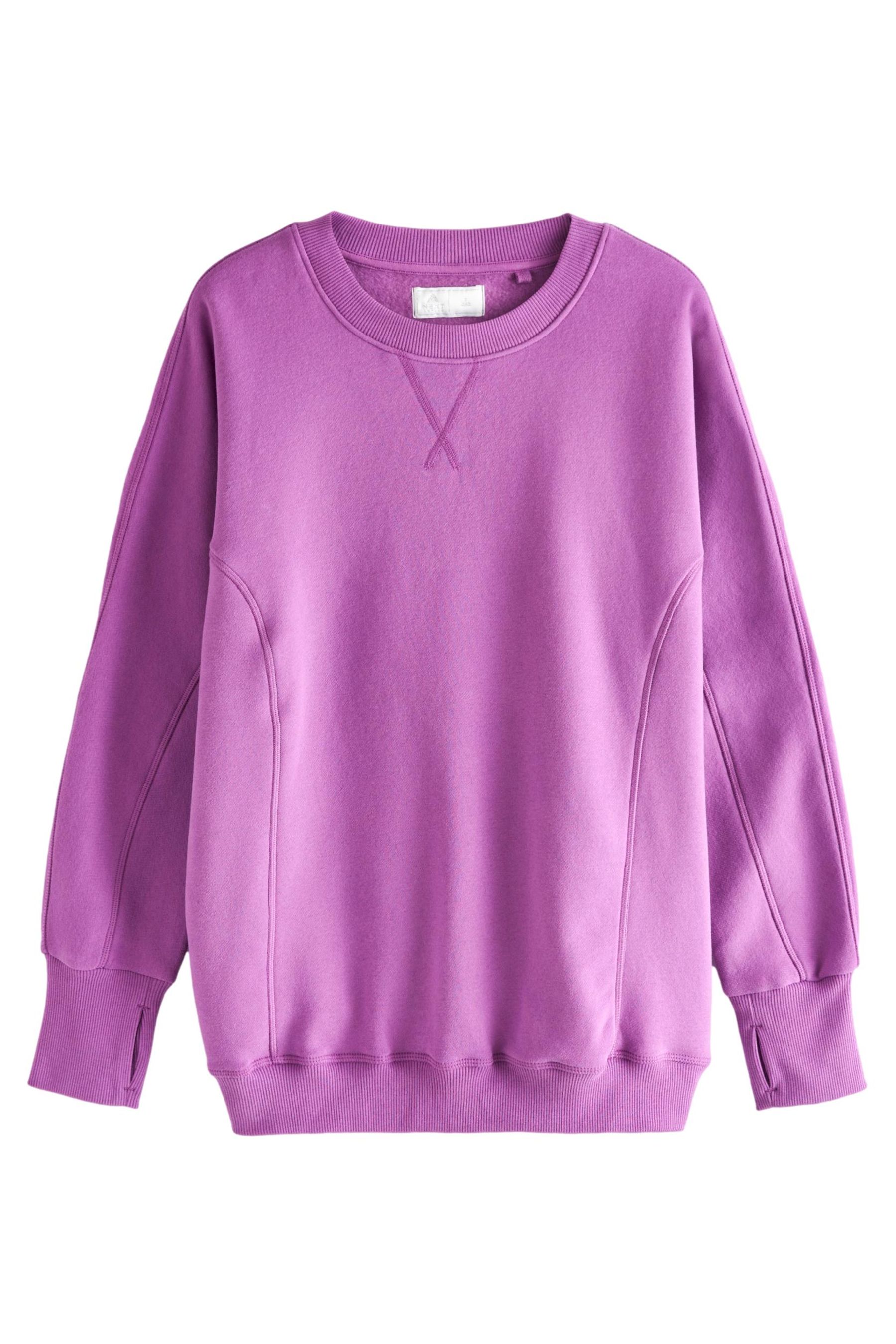 Light purple crewneck sweatshirt sale