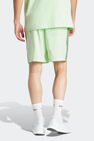 adidas Green Sportswear Aeroready Essentials Chelsea 3-Stripes Shorts