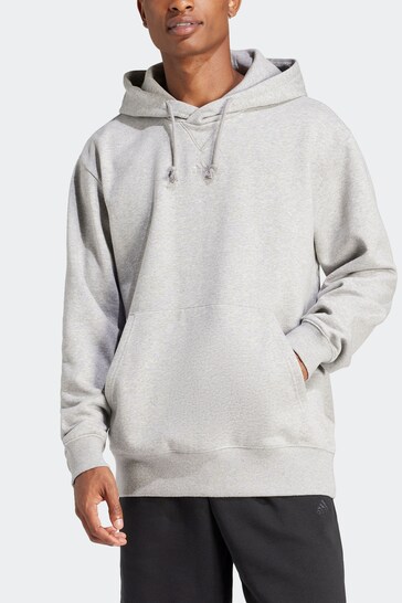 adidas Light Grey Sportswear All Szn Fleece Hoodie