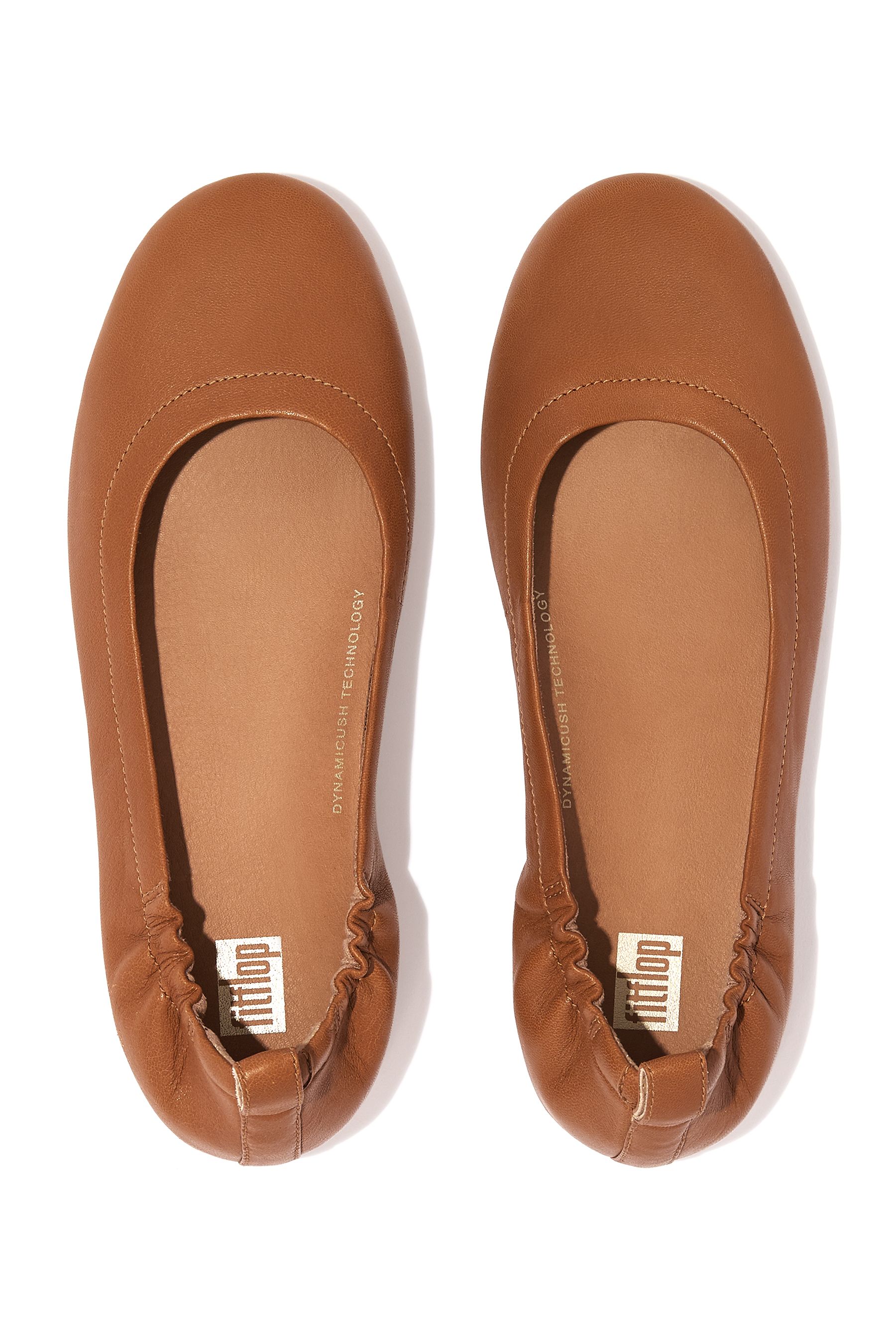 Fitflop allegro leather ballet flats top