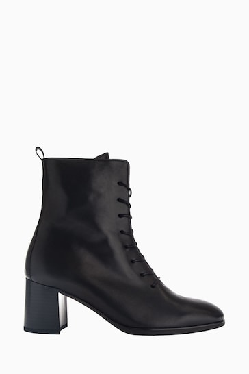 Gabor Balfour Black Leather Ankle Boots