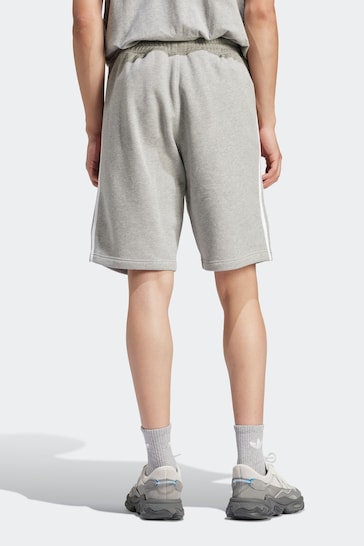 adidas Grey Adicolour 3-Stripes Shorts
