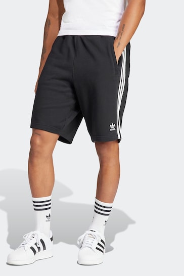adidas Black Adicolour 3-Stripes Shorts