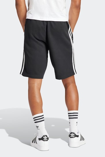 adidas Black Adicolour 3-Stripes Shorts