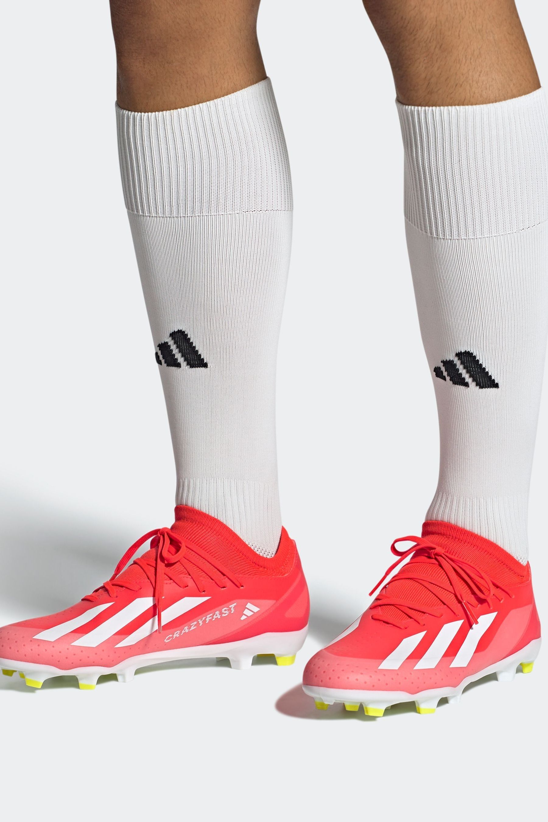 Buy adidas Red White Football X Crazyfast League Firm Ground Adult Boots from the Next UK online shop