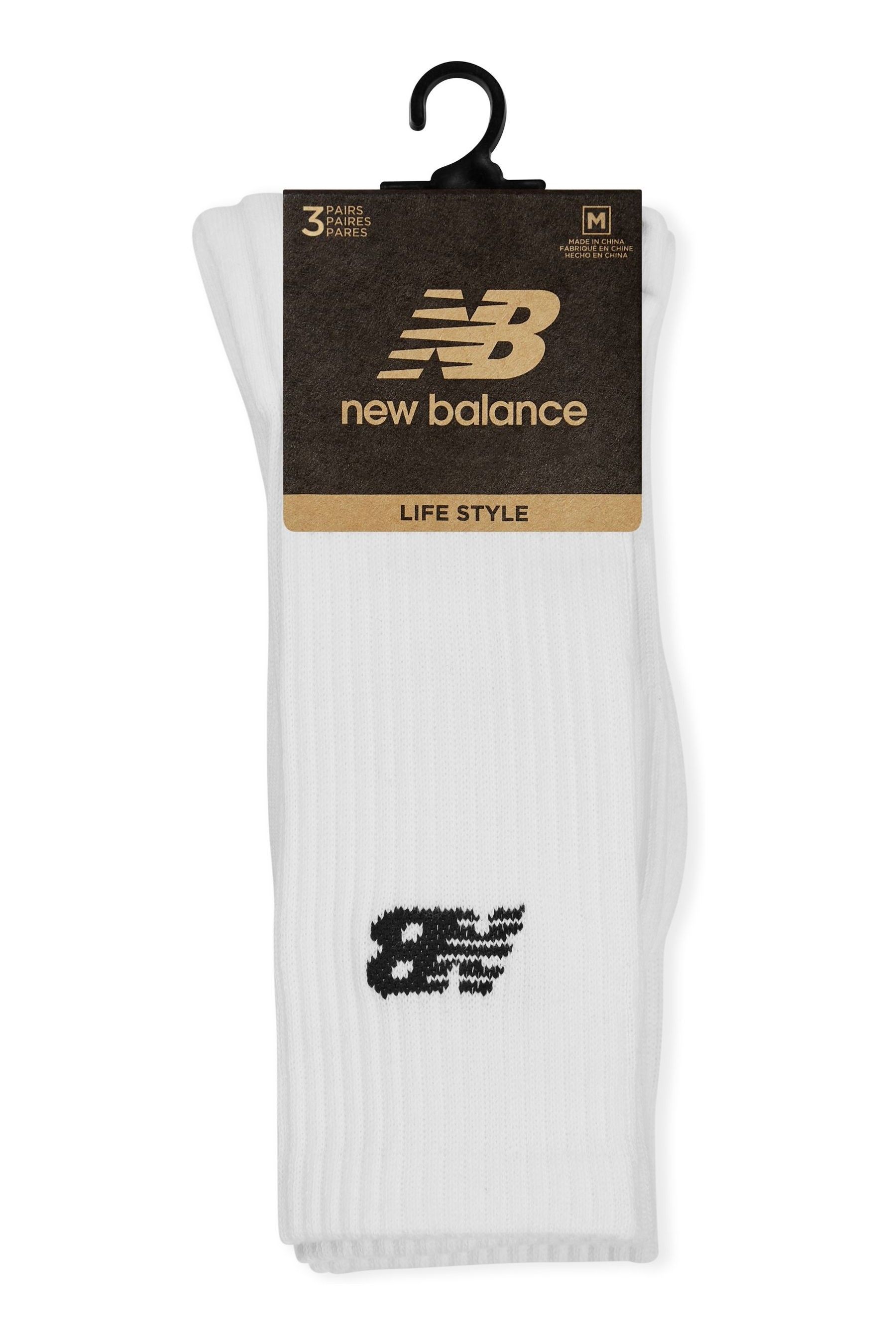 Buy New Balance White Everyday Crew Socks from the Next UK online shop