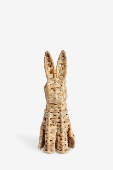 Natural Rattan Rabbit Ornament