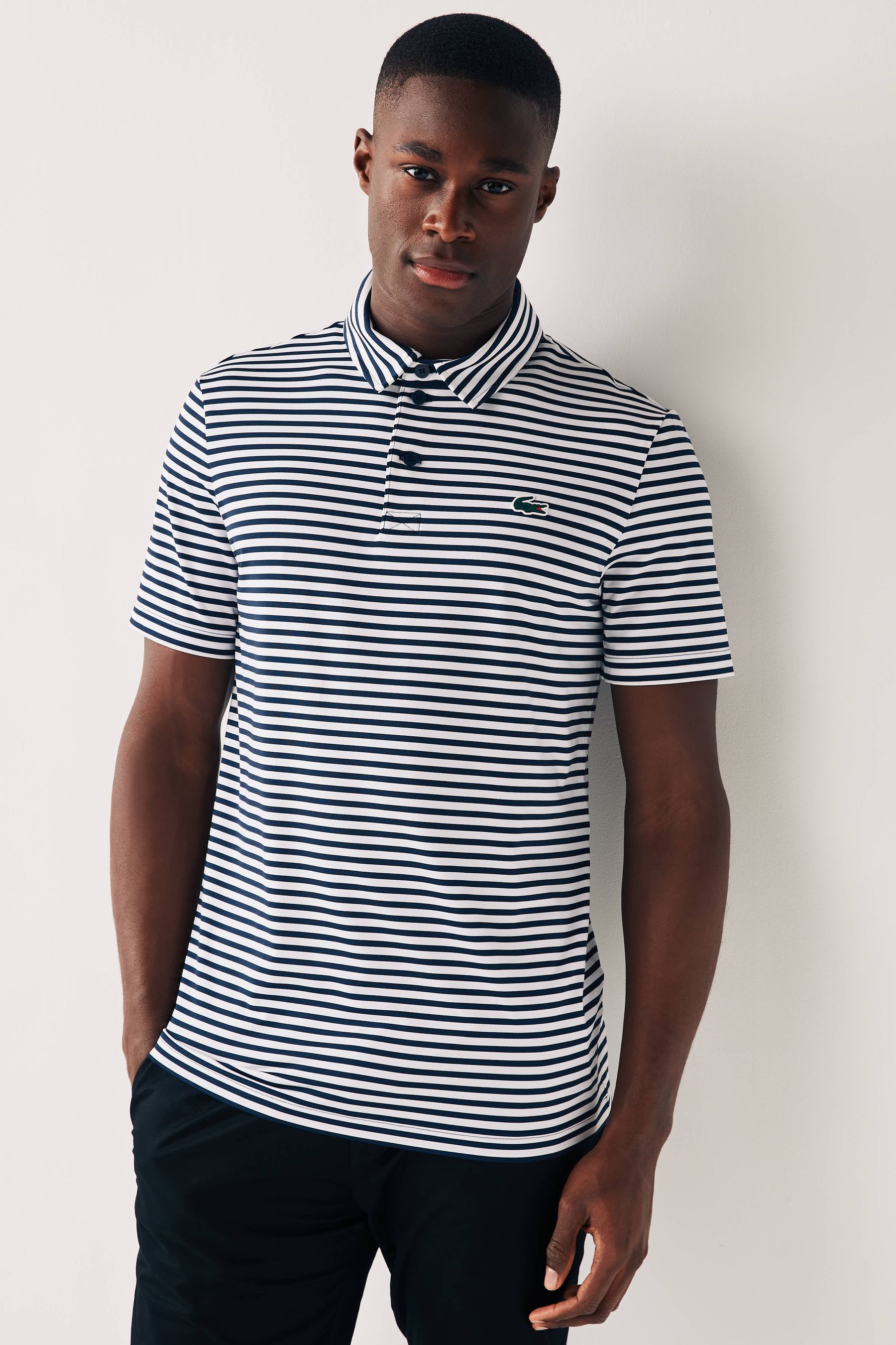 Lacoste striped shirt hotsell