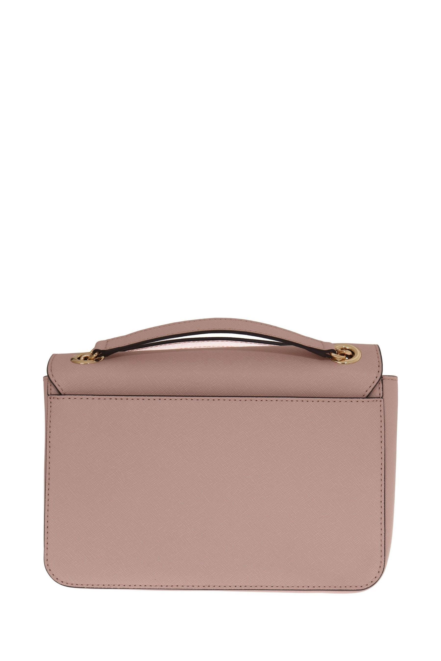 Buy Michael Kors Pink TINA Leather Shoulder Bag from the Next UK