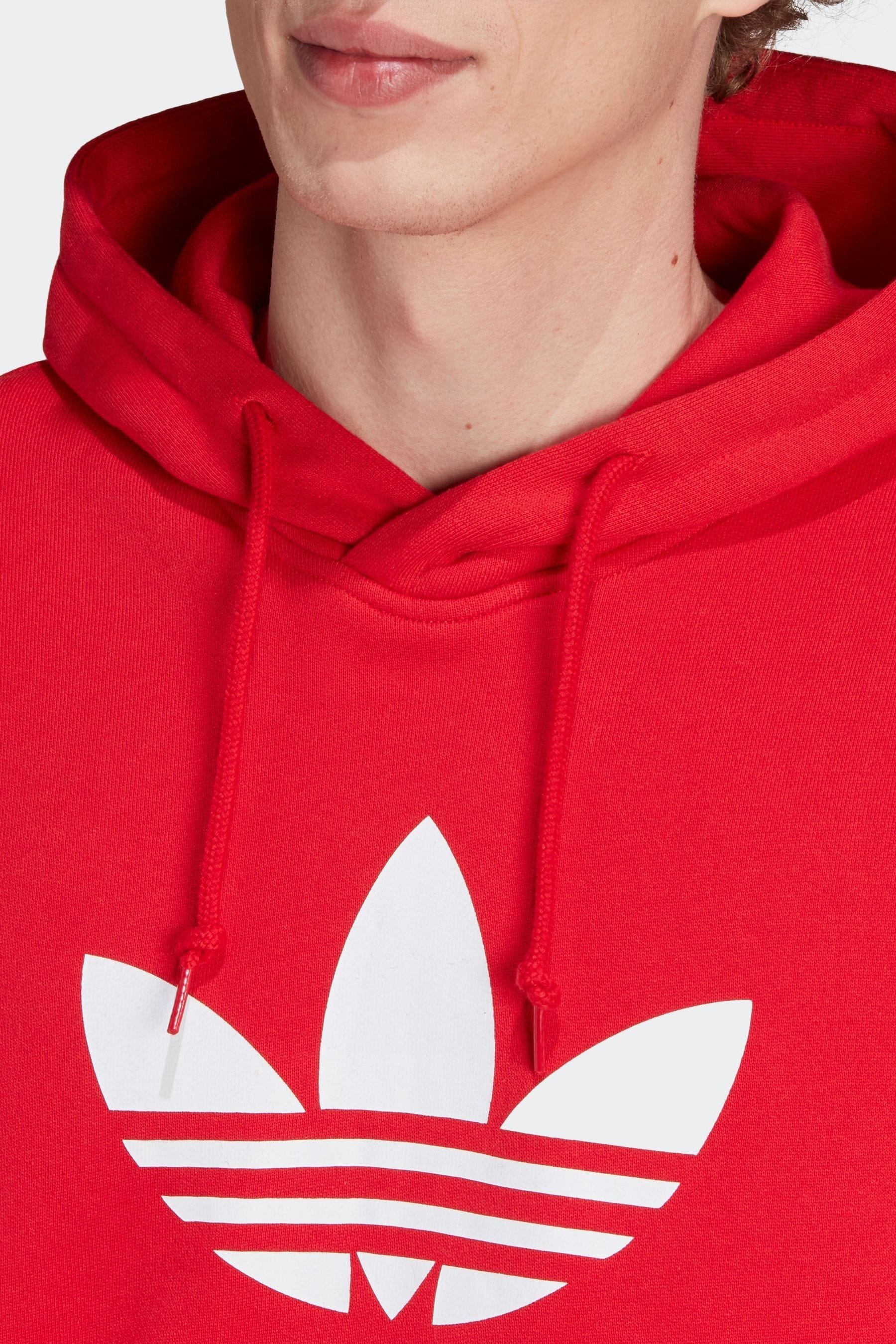 Hoodie adidas red discount