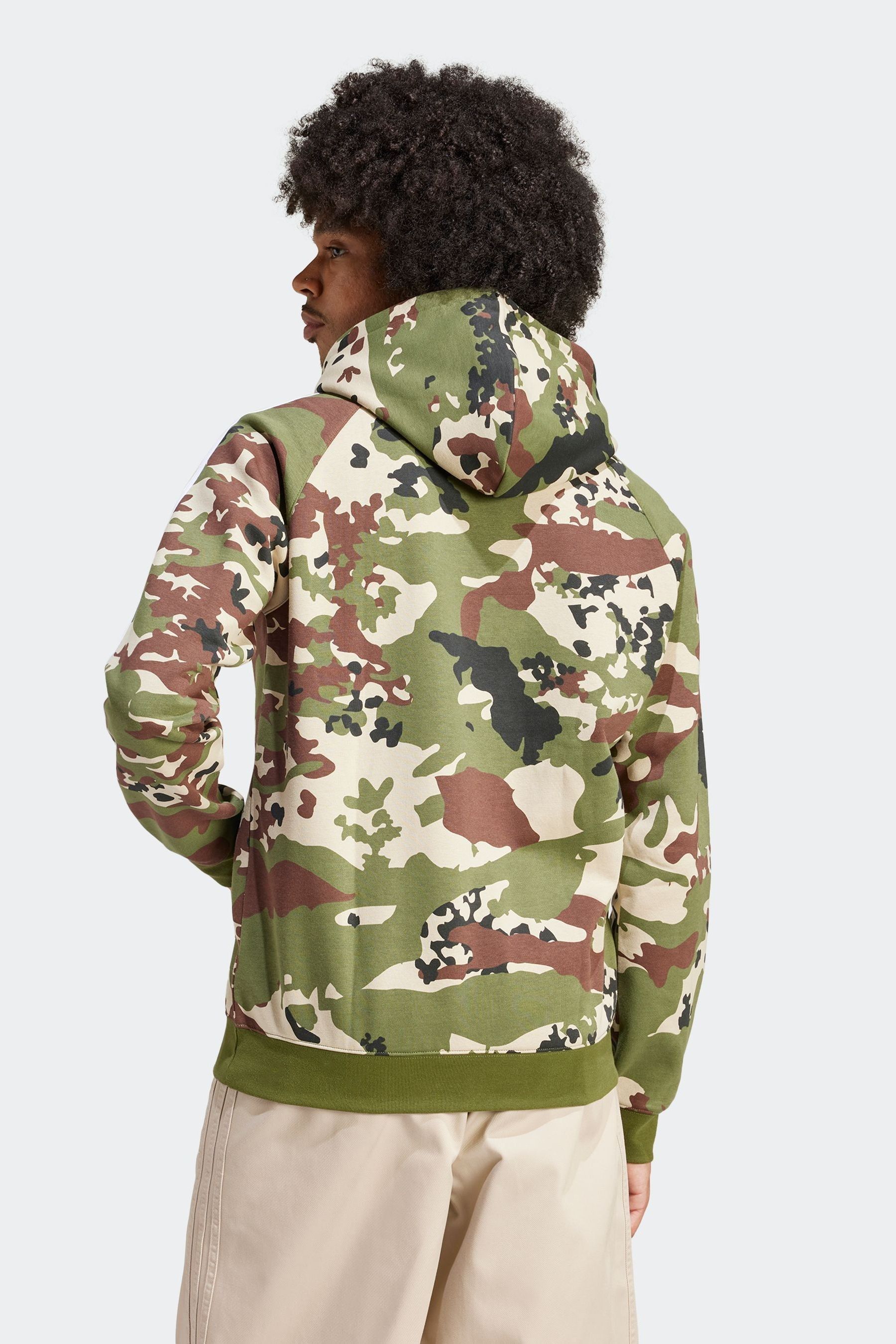 Adidas camo sleeve hoodie clearance