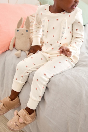 Cream Bunny Pyjamas 1 Pack (9mths-8yrs)