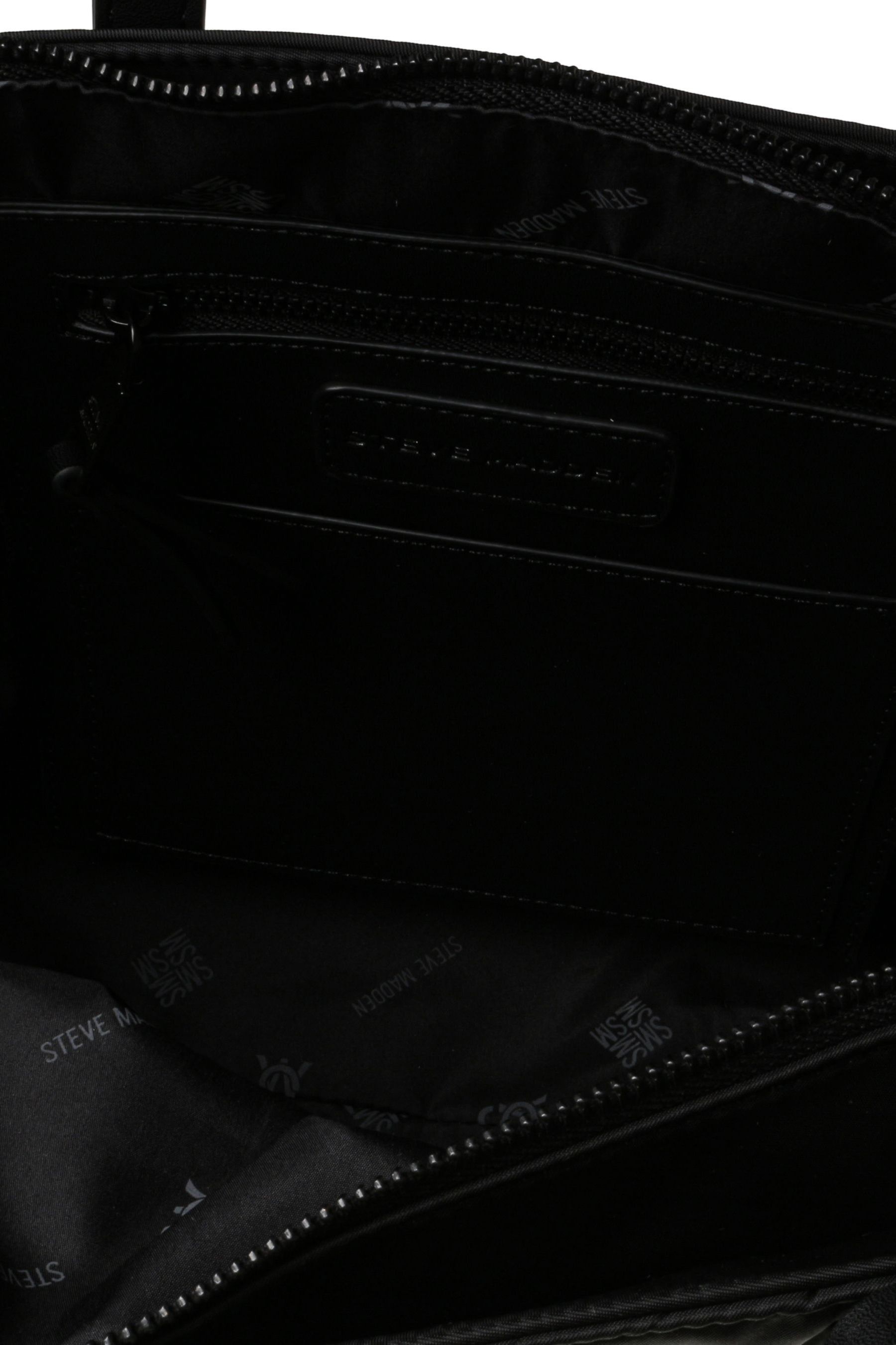 Steve madden best sale black tote bag