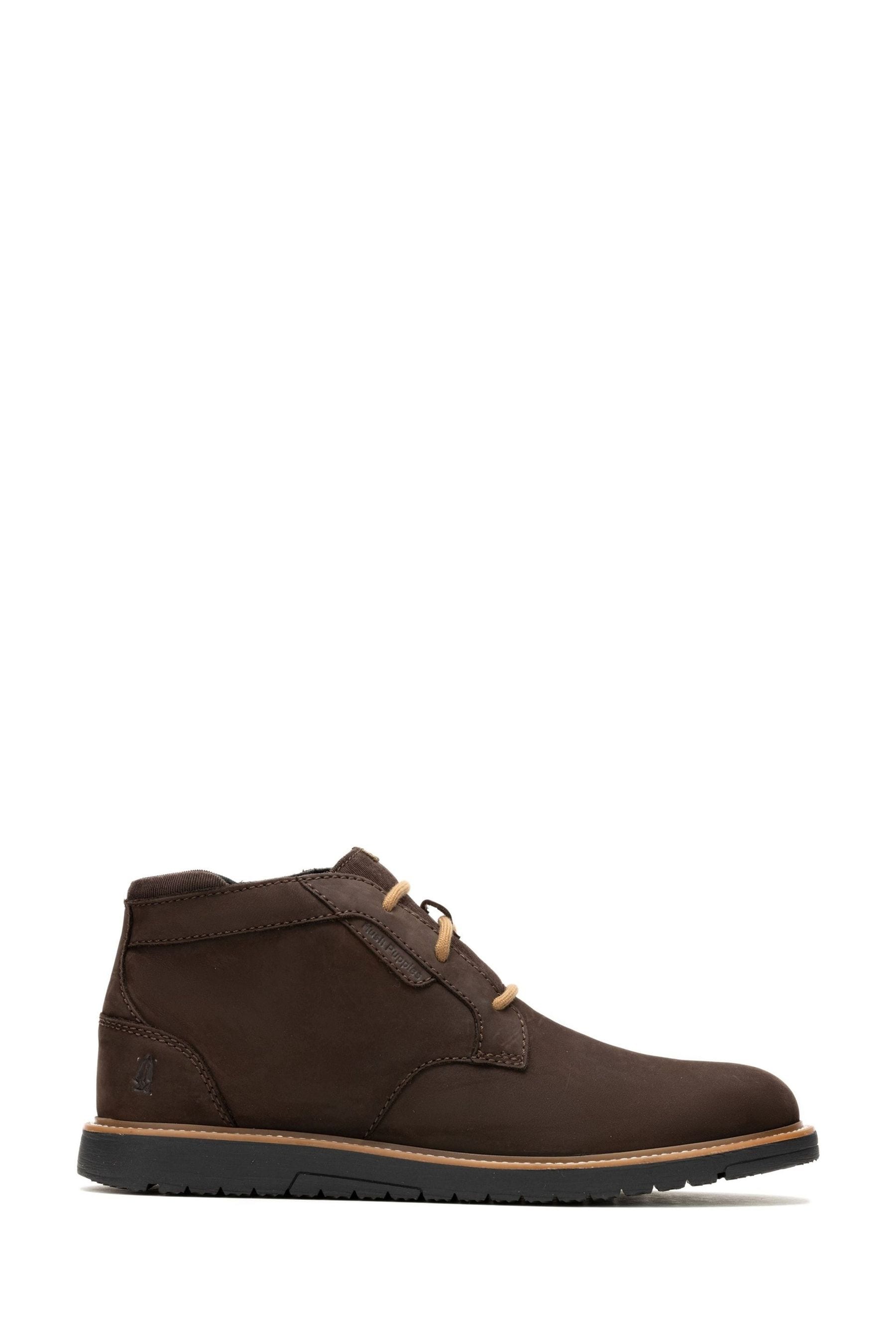 Hush Puppies Jenson Chukka Black Boots