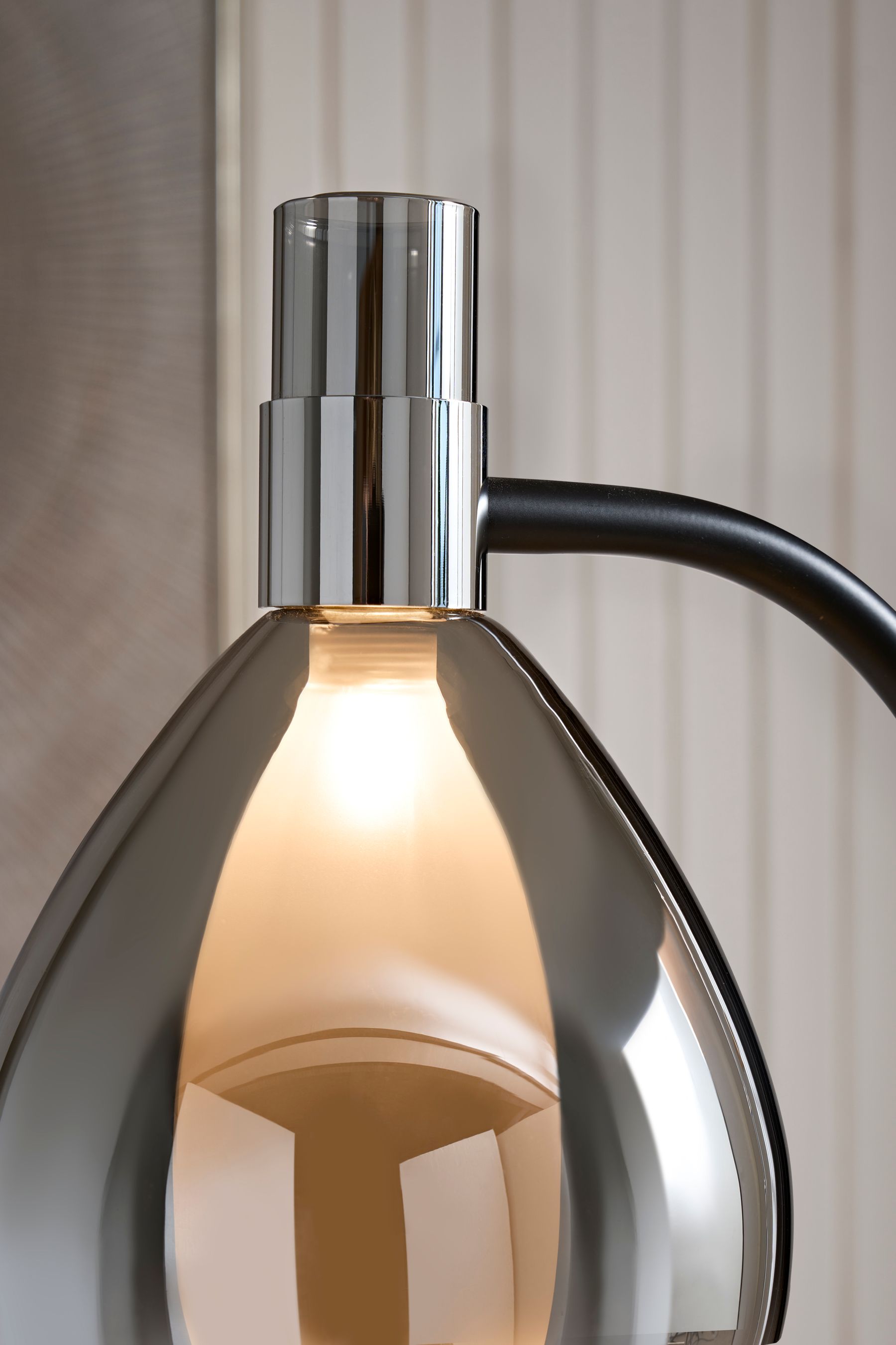 Black Carson Floor Lamp