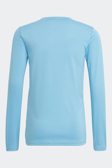 adidas Light Blue Team Base T-Shirt