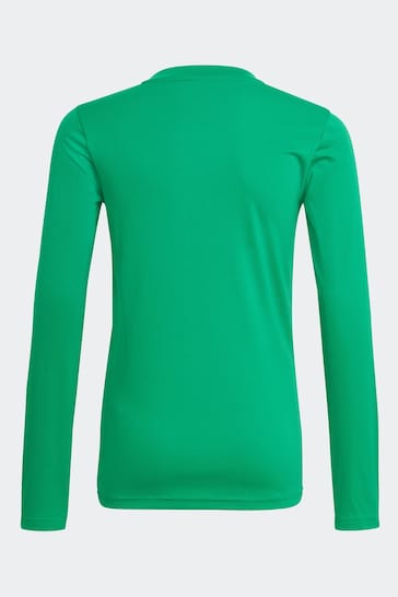 adidas Bright Green Team Base T-Shirt