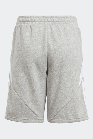 adidas Grey Tiro 24 Sweat Shorts