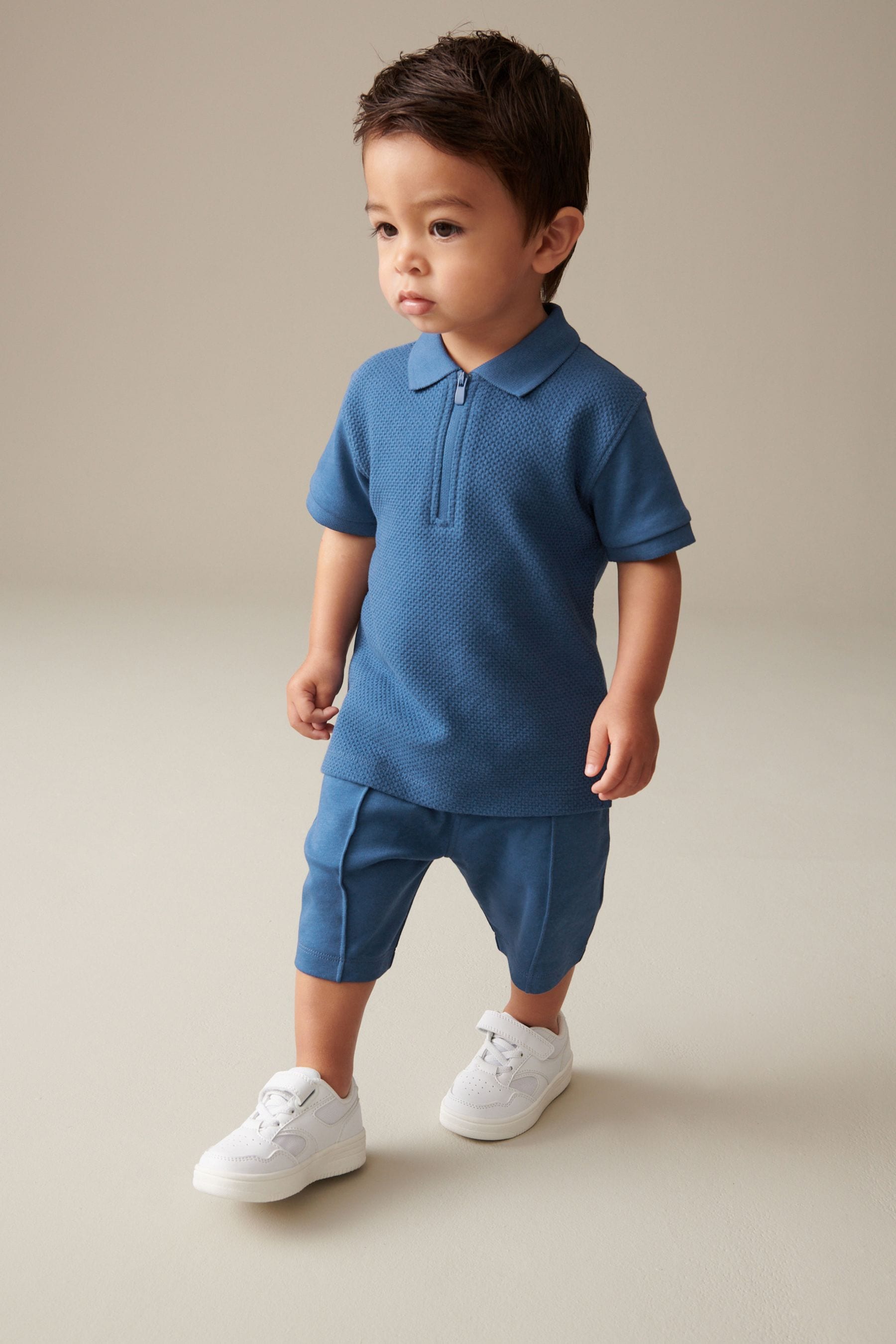 Skechers polo shop shirt kids blue