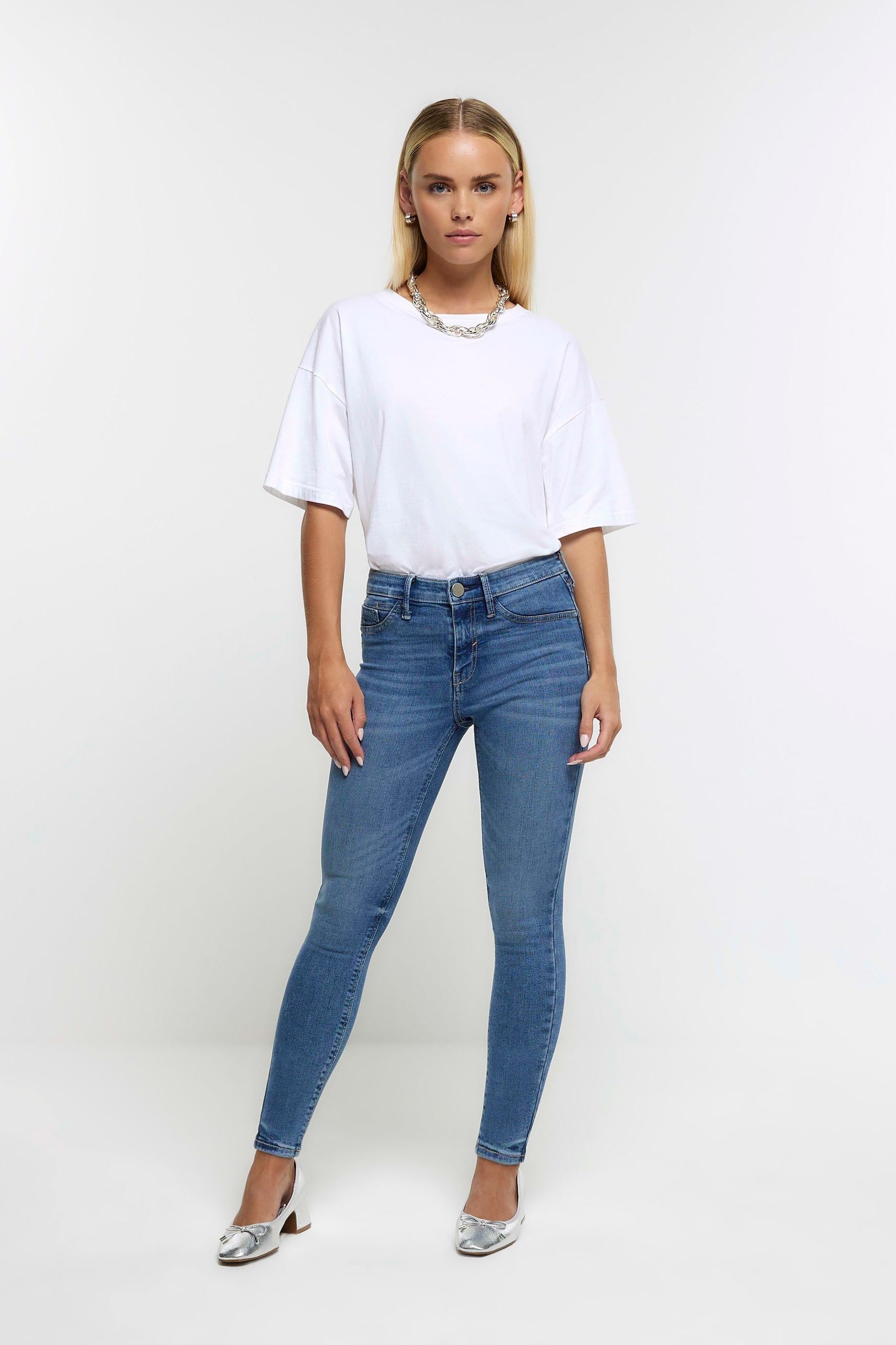 River island shop petite jeans