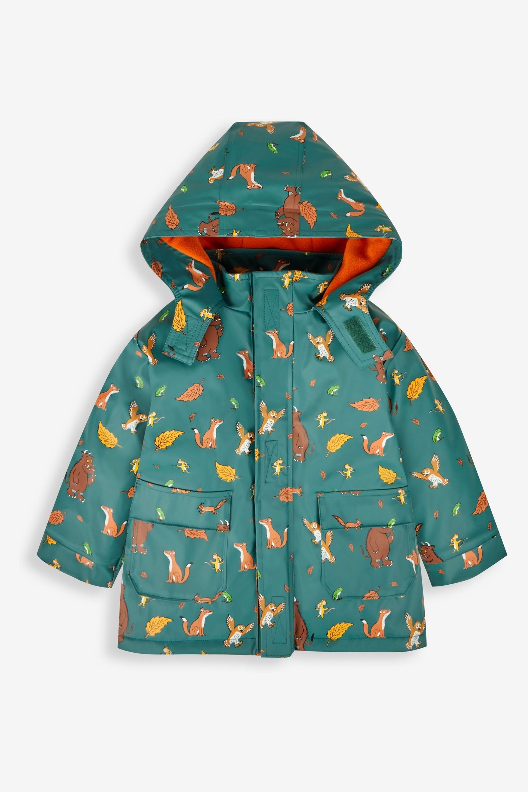 Buy JoJo Maman B b Khaki The Gruffalo Print Cosy Fisherman Jacket