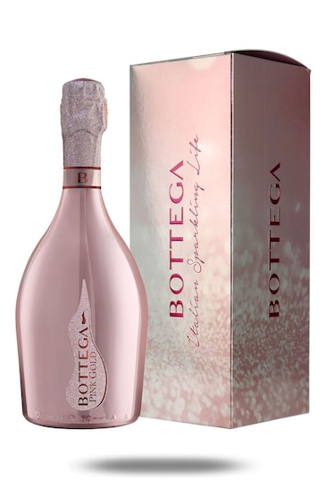 Le Bon Vin Bottega Pink Gold Sparkling Wine Boxed Gift